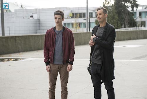 Grant Gustin Tom Cavanagh Dead or Alive The Flash