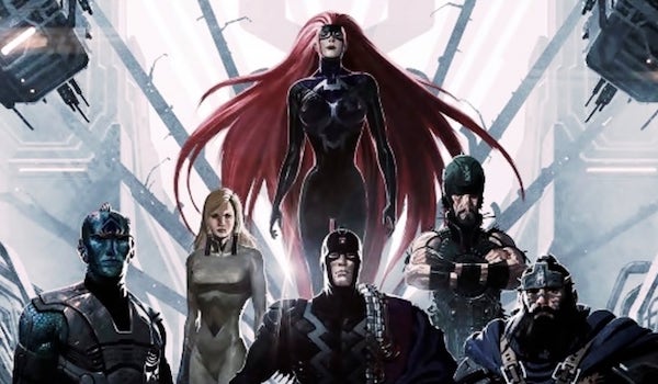 Inhumans Comic Book Cover