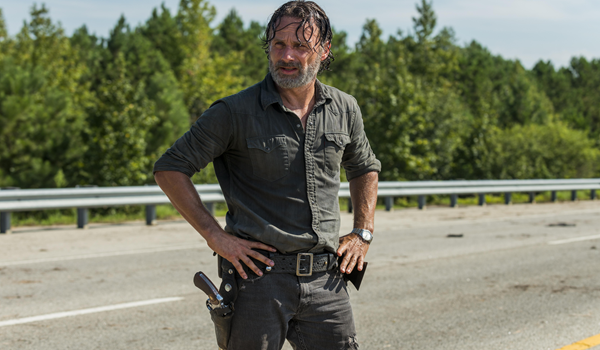 Andrew Lincoln The Walking Dead A Rock in the Road