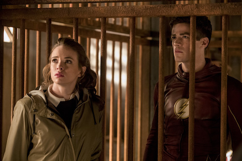 Danielle Panabaker Grant Gustin Attack on Gorilla City The Flash