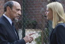 F. Murray Abraham Claire Danes Homeland A Flash of light