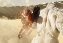 Grant Gustin Attack on Gorilla City The Flash