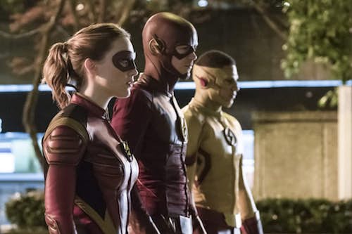 Violett Beane Grant Gustin Keiynan Lonsdale Attack on Central City The Flash