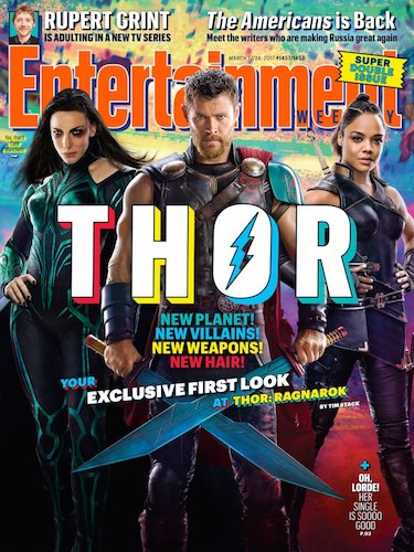 Cate Blanchett Chris Hemsworth Tessa Thompson Thor: Ragnarok