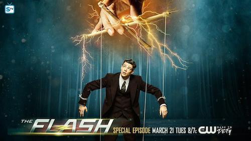 Grant Gustin Supergirl The Flash Musical Crossover Poster