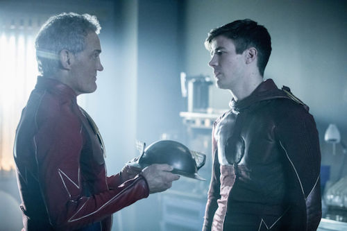 John Wesley Shipp Grant Gustin Into the Speed Force The Flash