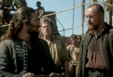 Luke Arnold Toby Stephens Black Sails XXXVI