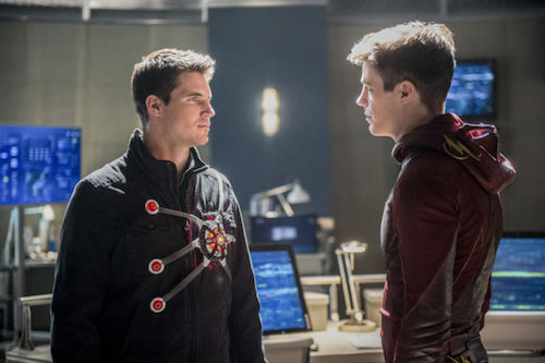 Robbie Amell Grant Gustin Into the Speed Force The Flash