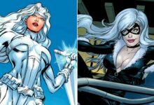 Silver Sable Black Cat Comic
