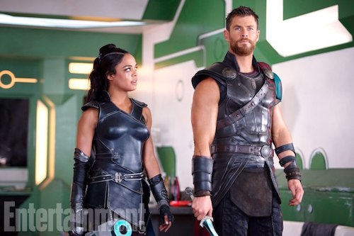 Tessa Thompson Chris Hemsworth Thor: Ragnarok