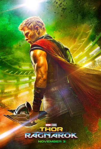 Chris Hemworth Thor: Ragnarok Poster