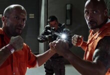 Jason Statham Dwayne Johnson The Fate of the Furious