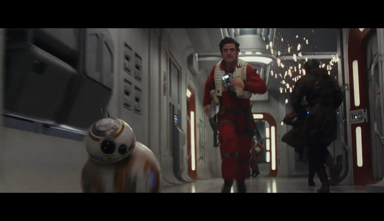Oscar Isaac BB-8 Star Wars: The Last Jedi