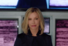 Calista Flockhart Resist Supergirl Trailer