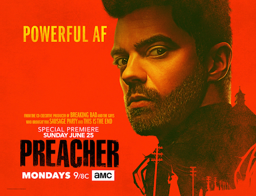 Dominic Cooper Preacher Season Two Banner
