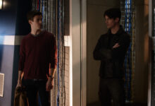Grant Gustin Finish Line The Flash