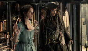 Johnny Depp Kaya Scodelario Pirates of the Caribbean: Dead Men Tell No Tales