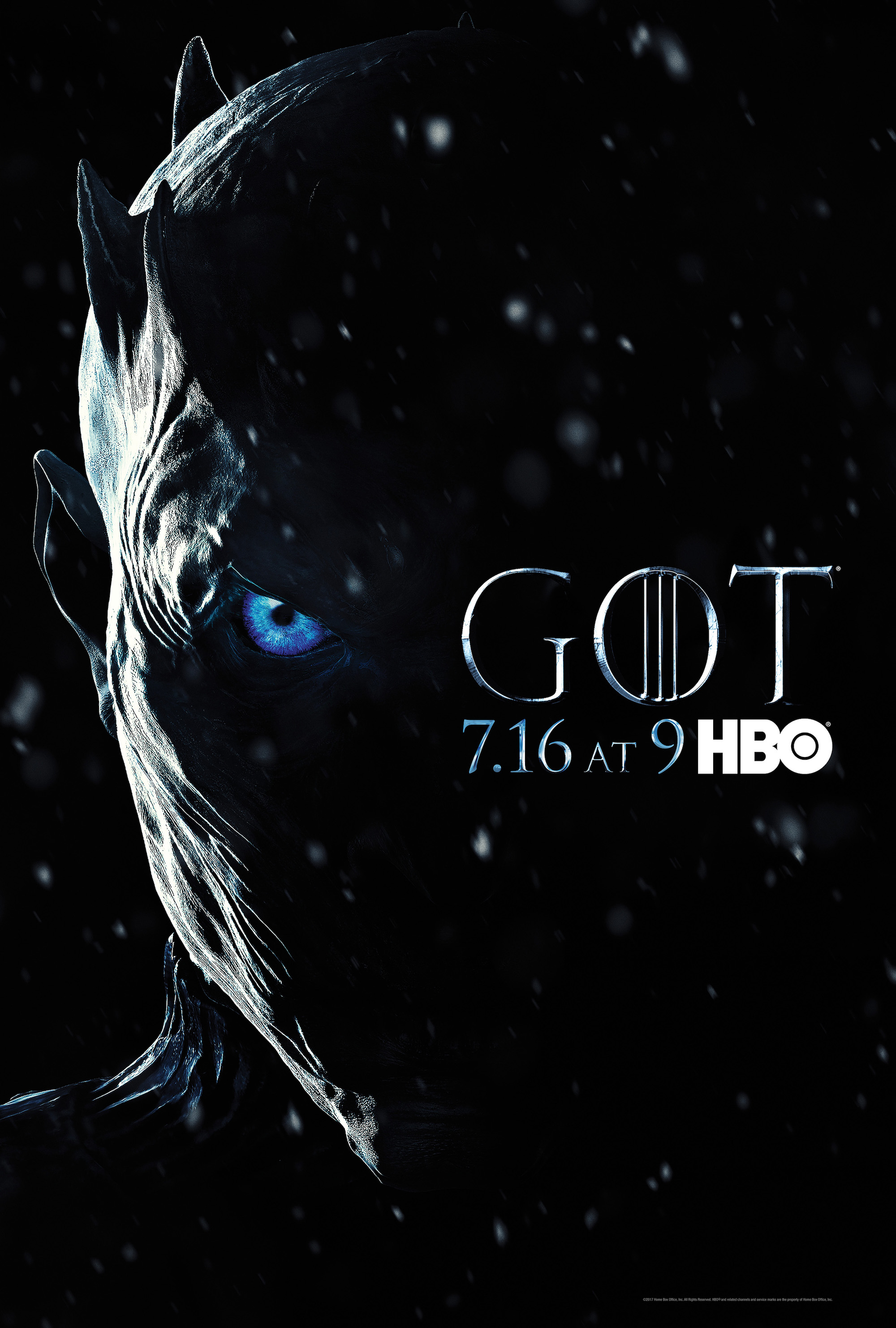 Night King Game of Thrones: Season 7 TV Show Poster