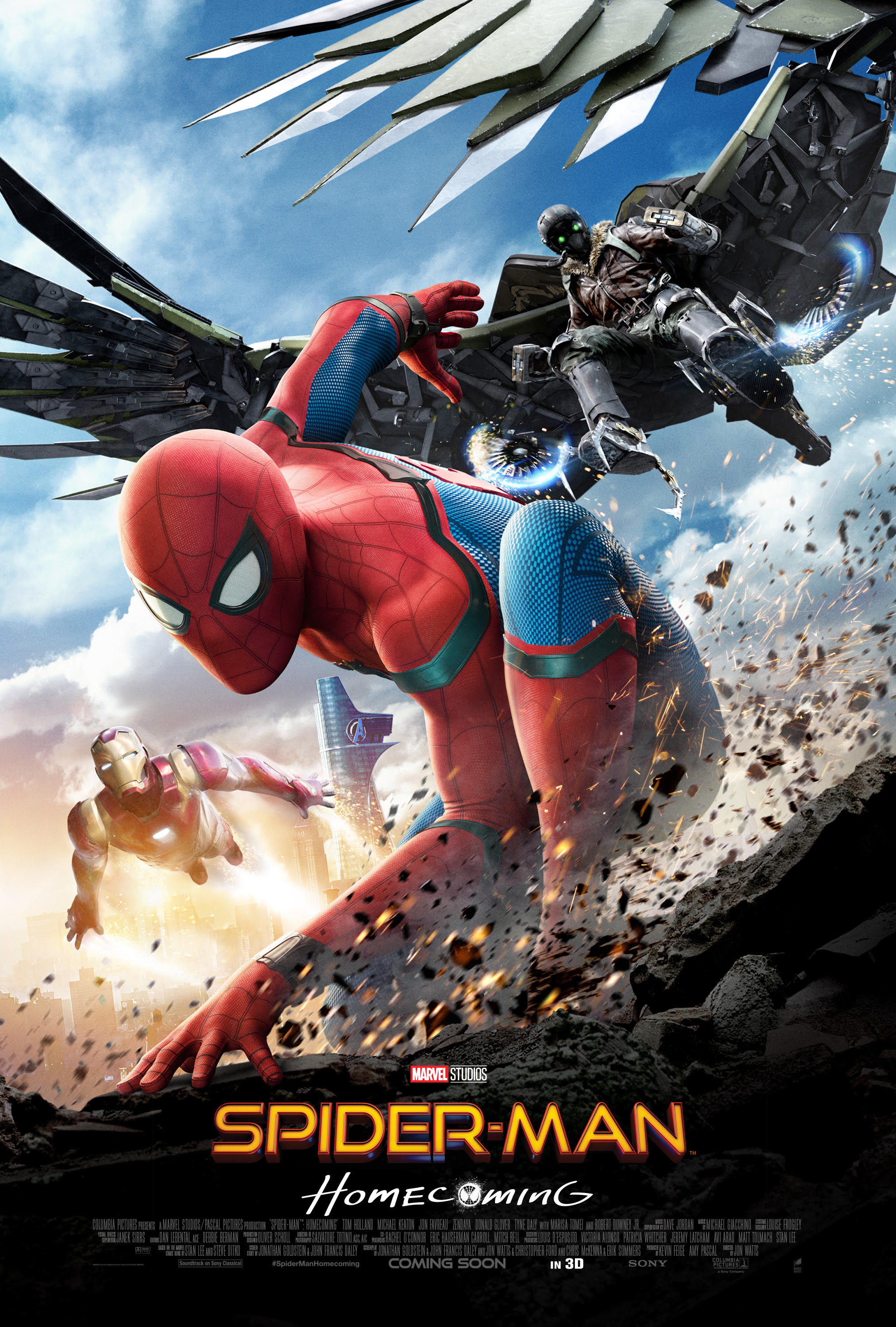 Spider-Man: Homecoming Vulture Movie Poster