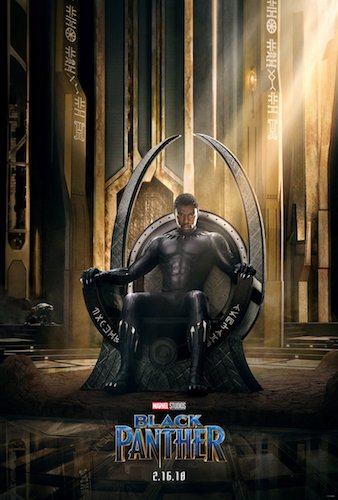 Chadwick Boseman Black Panther Poster