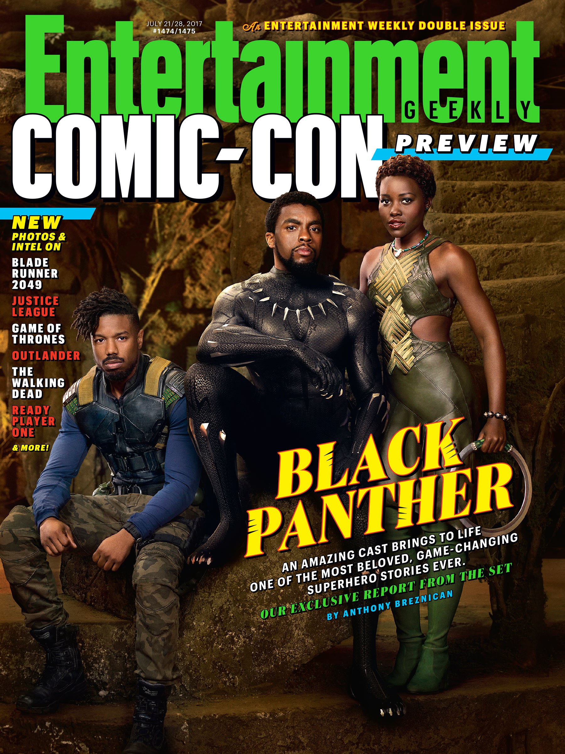 Black Panther Entertainment Weekly Cover July 21-28, 2017