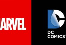 Marvel Logo DC Comics Logo