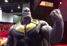Thanos Statue Disney D23 Expo