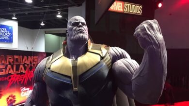 Thanos Statue Disney D23 Expo