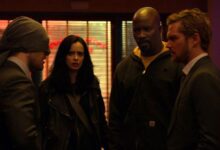 Mike Colter Charlie Cox Krysten Ritter Finn Jones The Defenders