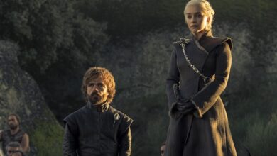 Peter Dinklage Emilia Clarke Game of Thrones Eastwatch