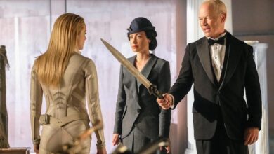 Caity Lotz Courtney Ford Neal McDonough Legends Of Tomorrow