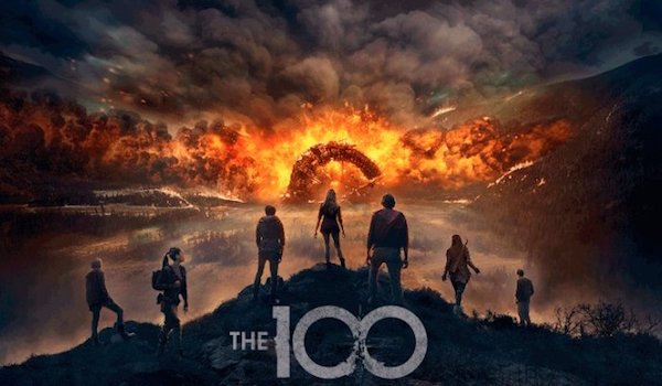 The 100 Season 4 TV Show Poster