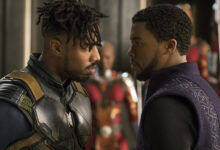 Chadwick Boseman Michael B. Jordan Black Panther