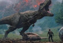 Chris Pratt T-rex Jurassic World: Fallen Kingdom