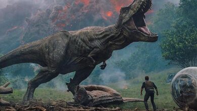 Chris Pratt T-rex Jurassic World: Fallen Kingdom