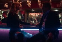 Jennifer Lawrence Night Club Legs Spred Red Sparrow