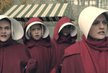 Madeline Brewer Elisabeth Moss The Handmaid's Tale