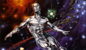 Silver Surfer in Outer Space