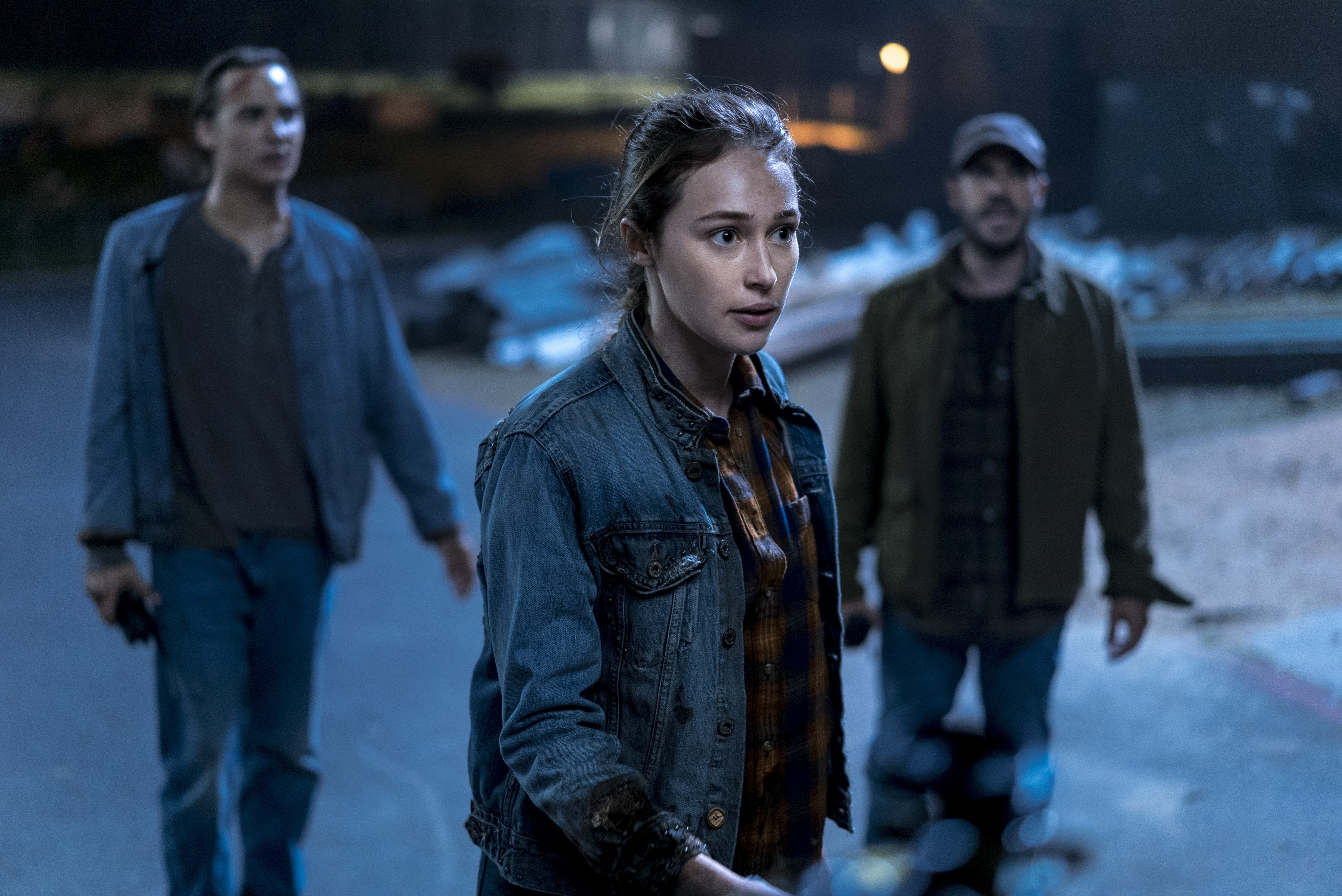 Frank Dillane Alycia Debnam-Carey Fear the Walking Dead Season 4 Episode 4