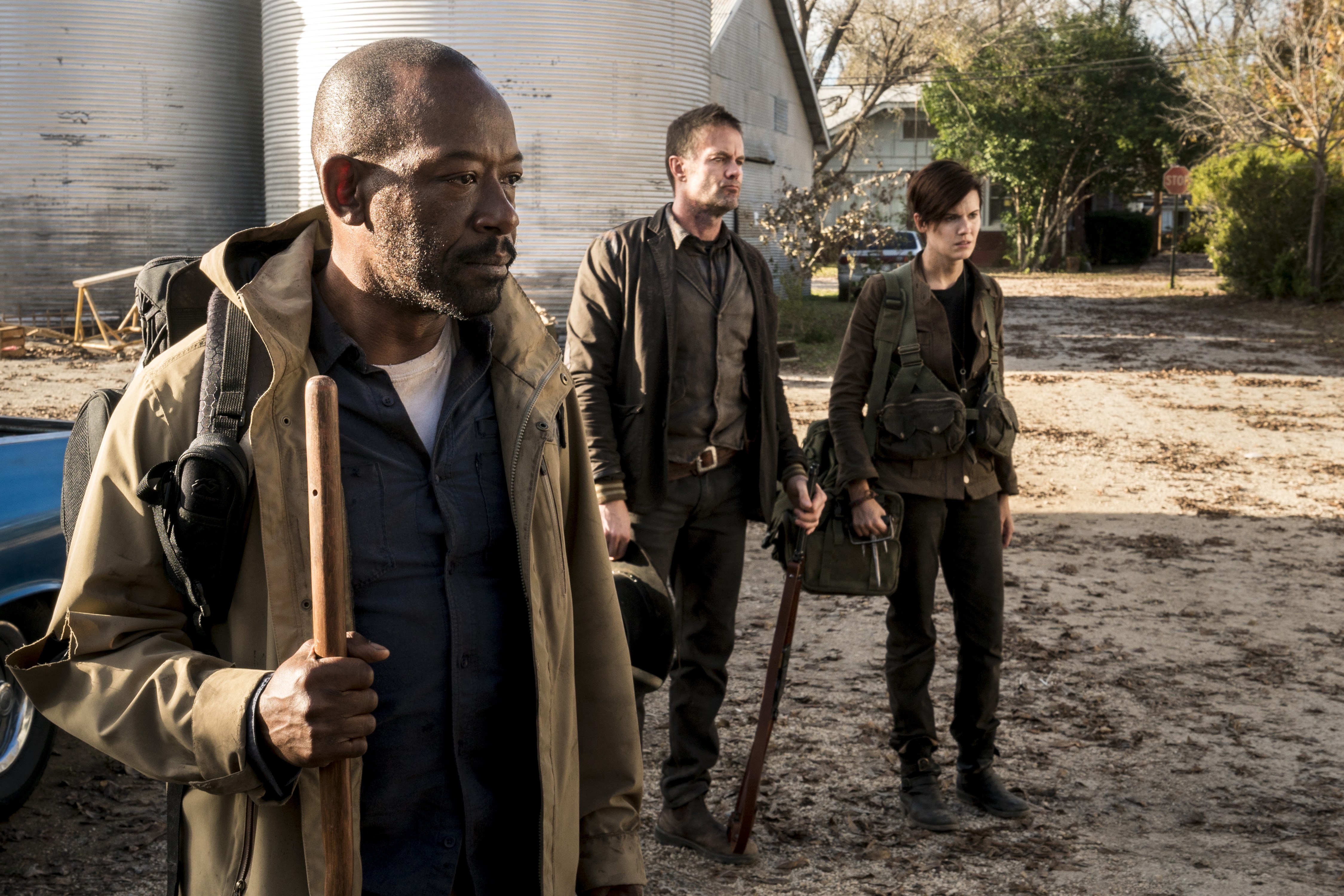 Lennie James Maggie Grace Garret Dillahunt Fear the Walking Dead Season 4 Episode 3