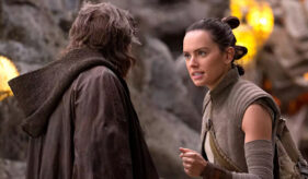 Mark Hamill Daisy Ridley Star Wars The Last Jedi