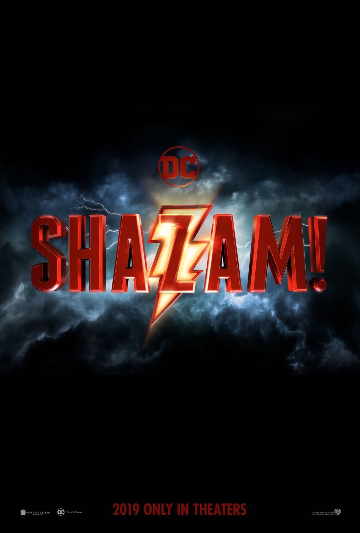 Shazam Logo Movie Poster