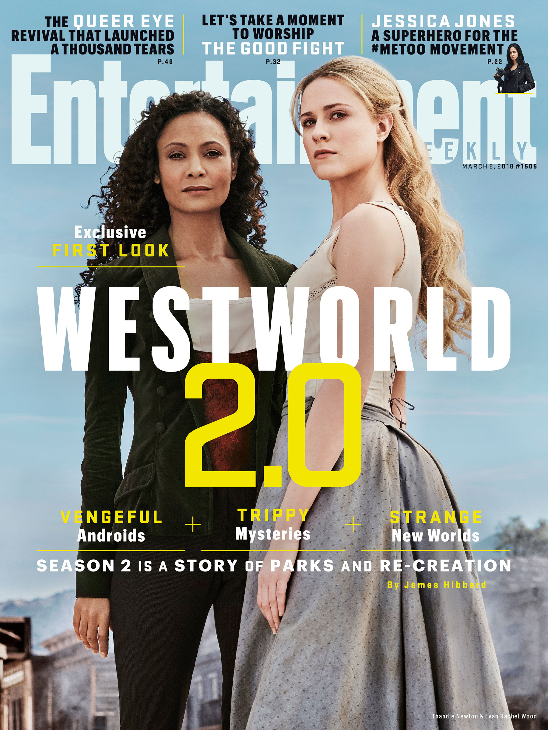 Westworld Season 2 Entertainment Weekly Cover March 2018