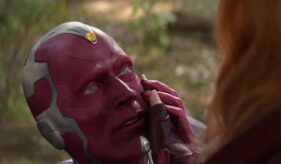 Paul Bettany Elizabeth Olsen Avengers Infinity War