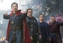 Benedict Cumberbatch Robert Downey Jr Mark Ruffalo Benedict Wong Avengers: Infinity War