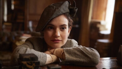 Lily James The Guernsey Literary and Potato Peel Pie Society