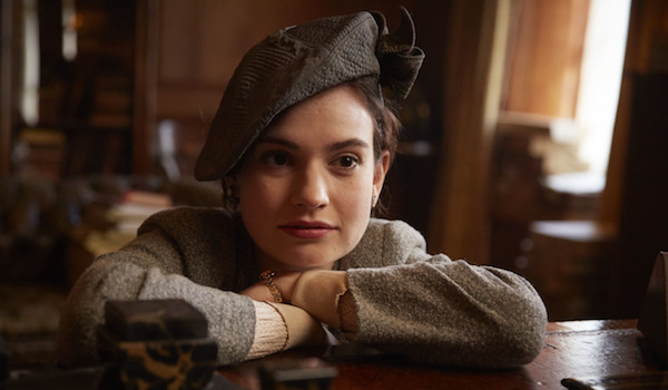 Lily James The Guernsey Literary and Potato Peel Pie Society 