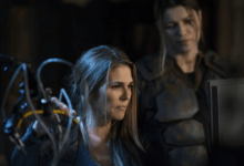 Paige Turco Ivana Milicevic The 100 Sic Semper Tyrannis