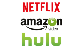 Netflix Amazon Hulu Logos