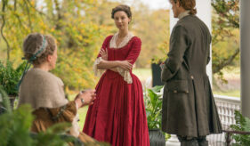 Maria Doyle Kennedy Sam Heughan Caitriona Balfe Outlander Do No Harm